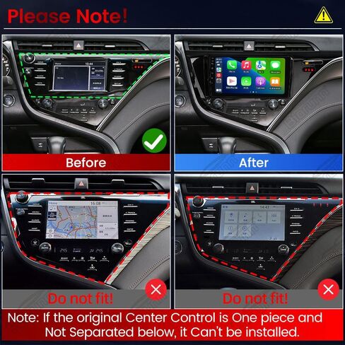 Android Car Radio Stereo for Toyota Camry 2018-2020 DSP Head Unit Upgrade in Saudi Arabia