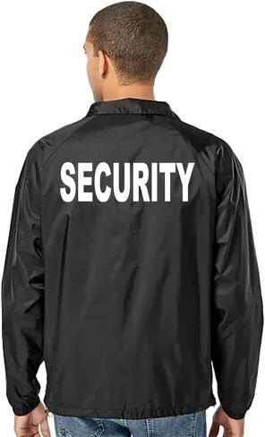 Service and First Responders Coach Jacket Collection One Event Staff Windbreaker Police Security Constable in Kuwait