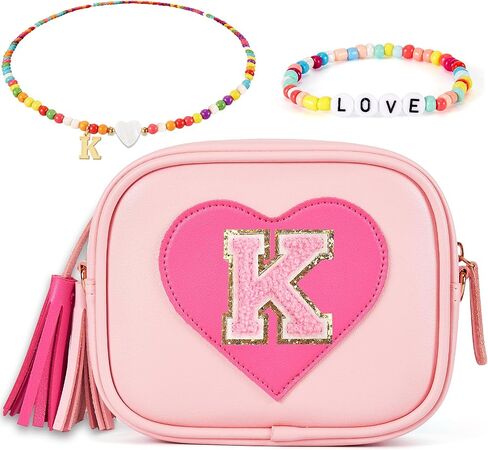 هدية محفظة صغيرة للبنات ، فتيات صغيرات ، هدية عيد ميلاد Preppy Preppy لـ 3 4 5 6 7 8 9 10 11 12 سنة فتاة in Kuwait