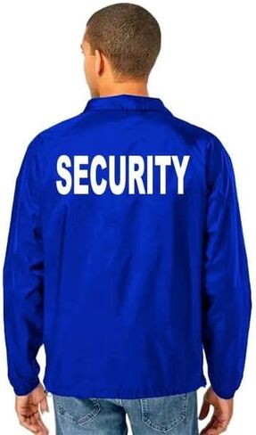 Service and First Responders Coach Jacket Collection One Event Staff Windbreaker Police Security Constable in Kuwait