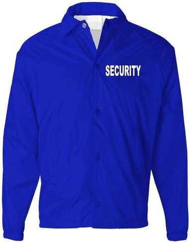 Service and First Responders Coach Jacket Collection One Event Staff Windbreaker Police Security Constable in Kuwait