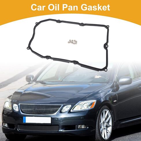 Car Transmission Filter Oil Pan Gasket Engine Oil Pan Gasket Seal No.3516850010 for Lexus GS350 2014-2015 for Lexus GS460 2007-2011 1 Set in Saudi Arabia