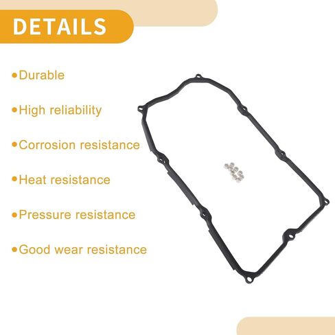 Car Transmission Filter Oil Pan Gasket Engine Oil Pan Gasket Seal No.3516850010 for Lexus GS350 2014-2015 for Lexus GS460 2007-2011 1 Set in Saudi Arabia