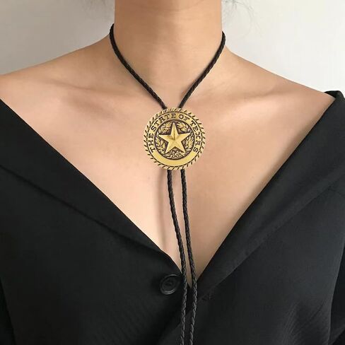 jeilwiy bolo ربطة عنق للرجال الأمريكيين الأصليين الغربيين رعاة البقر العنقار in Kuwait