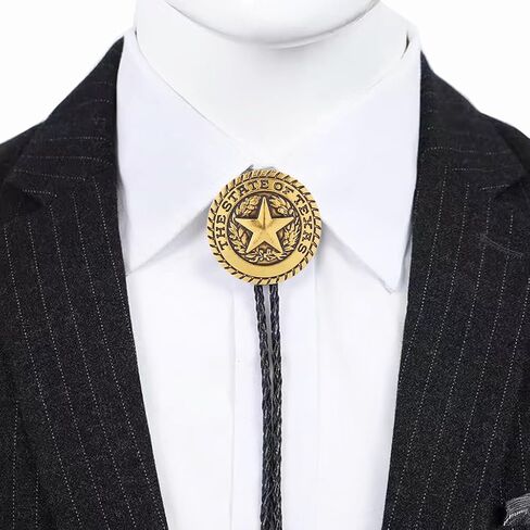 jeilwiy bolo ربطة عنق للرجال الأمريكيين الأصليين الغربيين رعاة البقر العنقار in Kuwait