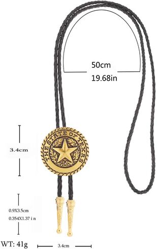 jeilwiy bolo ربطة عنق للرجال الأمريكيين الأصليين الغربيين رعاة البقر العنقار in Kuwait