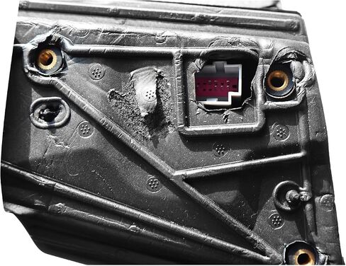 Left Rear View Mirror Fit for Ford Focus 2012-2018, 5-Pin Electric Adjustment ，Rearview Mirror w/Blind Spot, Power Adjustment, Power Heated And Turn Signal Black in Saudi Arabia
