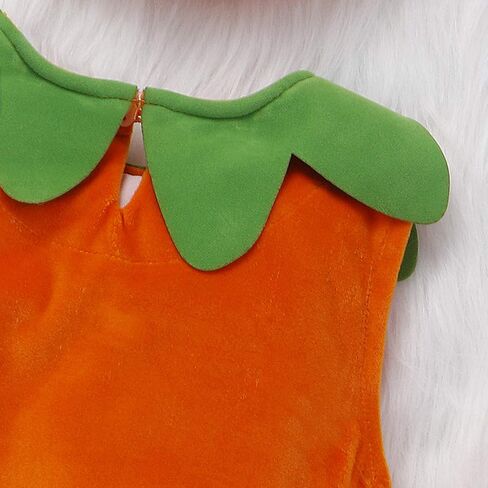 oneflow Newborn Toddler Baby Girl Boy Halloween Pumpkin Costumes Cute Hooded Romper Jumpsuit Outfit Clothes in Kuwait