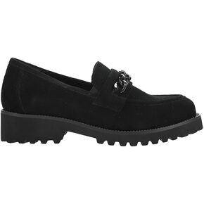VANELi Womens Zoxfo Slip On Lug Sole Loafers Casual - Black