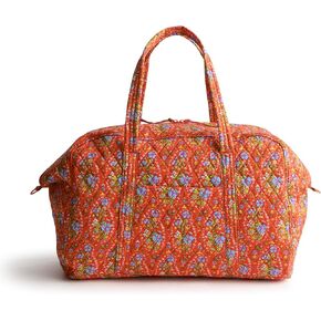 Vera Bradley Premium Cotton Large Miramar Weekender