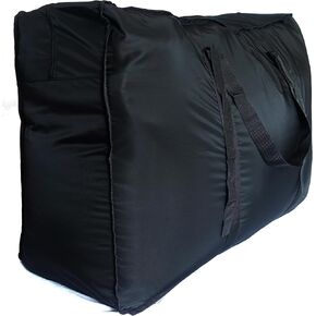 Plago 262Liter Professional Quality Nylon Extra Large Duffel Bag Lightweight Foldable Water Resistant Cargo for Travel College Folding Bike Tent Mattress Closet Storage