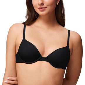 Lift Up Underwire Bras for Women Small Breasted Padded T-Shirt Bras with Support 32AA-38A