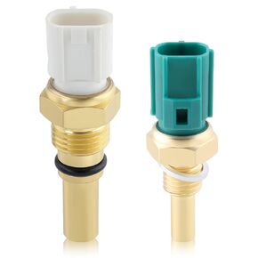 Coolant Temperature Sensor & Engine Radiator Coolant Fan Switch 8942833010 Compatible with Toyota Camry Compatible with Lexus LS400 8942235010 8942220010 8942230030 Temp Sensor Automotive