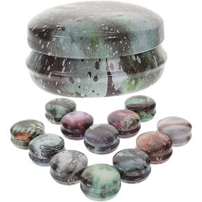 Healifty 12pcs Candle Jar Round Candle Tin Small Candle Tin Candle Making Container Jewelry Candle Container Candle Making Tin Candle Tin Container Candle Tin
