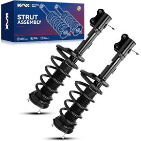 KAX Rear Struts for Kia Sportage 2005 2006 2007 2008 2009 2010, 2005-2009 Tucson Rear Shocks Quick Complete Struts Assembly with Coil Spring Set of 2, Replace 172221 172222