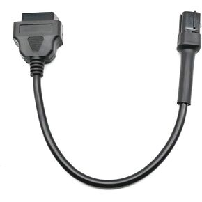 OBD2 Adapter Cable 3824-26 for KUBOTA Vehicles 4 Pin OBD2 16Pin to OBD1 4Pin OBDII Car Diagnostic Connector Compatible with OBD II Diagnostic Scanner