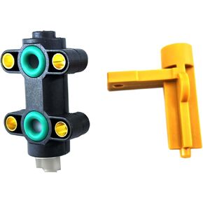 DEVMO 904-202 7.3 Fuel Water Separator Drain Valve Compatible with F250 F350 F450 F550 Super Duty E350 E450 E550 1999-2003 Repalce F81Z9A153AA, F81Z-9A153-AA