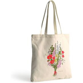Vera Bradley Cotton Woodlark Tote, Bouquet No. 3