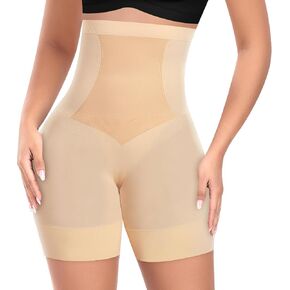 Womens Shapewear Shorts Tummy Control Body Shaper Thigh Slimmer Slip Shorts for Under Dress Shapewear Underwear