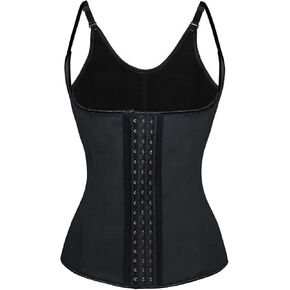 Charmian Women's Latex Underbust Waist Training Steel Boned Shapewear Corset