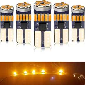 LED Roof Cab Marker Lights Bulbs for 2000-2024 F150 F250 F350 F450 F550 Super Duty Amber LED Front Top Clearance Marker Lamps Bulbs