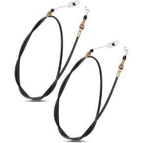 2Pcs Shifter Cable Fit for Chuck Wagon CW-11 CW-413 CW-265 American Land Master LM650 LM400 TW11 TW11R TW400 TW413 Some Models, Transmission Shift Control Cable Replace 2-11082