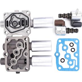 Transmission Solenoid Kit 28250-P6H-024 28250-P7W-003 28400-P6H-013 28500-P6H-013 Compatibile with Accord Odyssey Pilot TL CL MDX