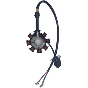 8 Coil Magneto Stator with 5 Wires for Zongshen CG125, 125cc, 150cc, 200cc, 250cc Scooters, Mopeds, ATVs, Quads, Dirt Bikes and Pit Bikes