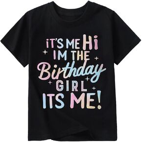 Birthday Girls Shirts for Kids 1-12 Year in Saudi Arabia