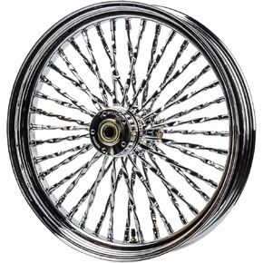 16x3.5 Rear Wheel for '12-later Deluxe Heritage Slim Fat King Calad Spoke Wheel Tubeless Aluminum Wheel Single Disc (16x3.5)