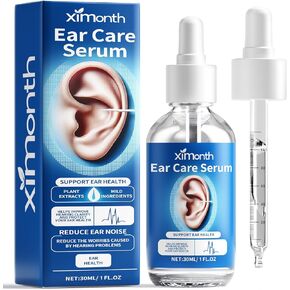 Tinnitus Relief for Ringing Ears, Tinnitus Relief Ear Drops, Natural Tinnitus Treatment for Ear Ringing Relief, Effectively Reduce Ear Noise & Promote Healthy Hearing, 30 ml