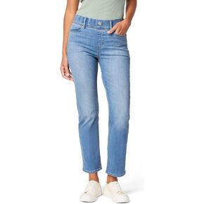 Levi Strauss Signature Gold Womens تمامًا تشكل الجينز المستقيم في الكاحل النهائي (متوفر أيضًا في زائد)