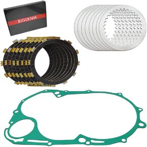 ألواح احتكاك مجموعة القابض والطوق المتوافقة مع Yamaha VStar 1100 XVS1100 1999-2009 5P9-W001G-00-00
