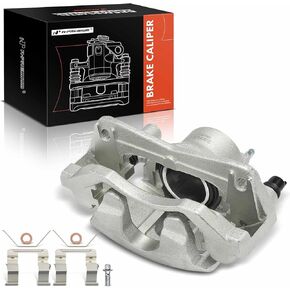 A-Premium Disc Brake Caliper Assembly with Bracket Compatible with Mazda 6 2003 2004 2005 - Front Right Passenger Side
