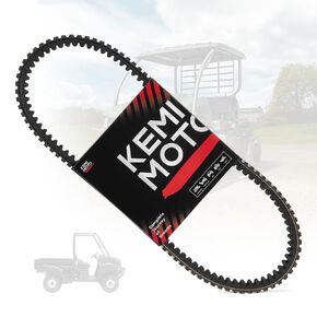 KEMIMOTO UTV Drive Belt, Heavy-Duty Carbon Belt Compatible with Kawasaki Mule 3000 3010 3020 4000 4010, UTV Transmission Accessories Replaces OEM 59011-1077