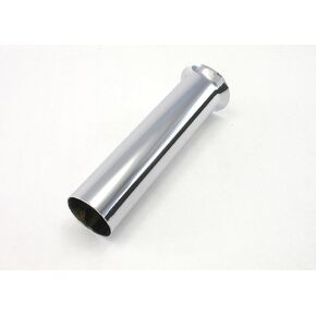 Patriot Exhaust H1593 Straight Flare Exhaust Tip Silver