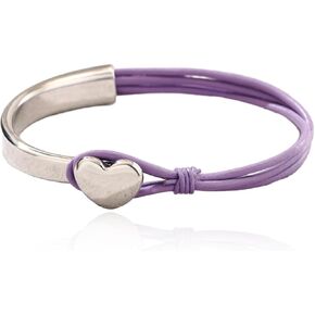 Long tiantian Leather Wrap Bracelets for Women Heart Leather Bracelet Western Dress Accessories Cuff Bangles Bracelets for Women Trendy 2025