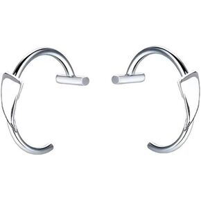 2Pcs Vampire Fangs Fake Lip Rings for Women Men Stainless Steel Non Piercing Lip Rings Snake Bite Jewelry Fake Lip Piercing Jewelry Statement Punk Body Jewelry
