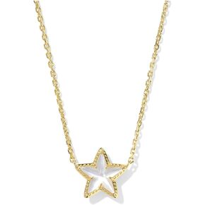 Kendra Scott Womens Cassidy Short Pendant Necklace Gold Ivory Mother Of Pearl One Size One Size