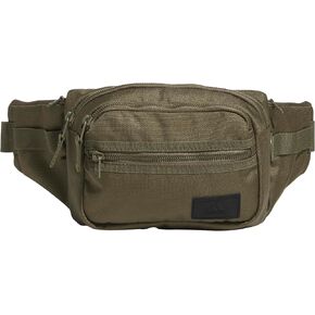 حقيبة Adidas Ramble Crossbody للمهرجانات والسفر والمشي لمسافات طويلة ، طبقات الزيتون الأخضر ، مقاس واحد