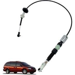 5133190AB 4 Speed Automatic Transmission Shifter Cable Compatible with 2005 2006 2007 Chrysler Town & Country Dodge Grand Caravan 3.3L 3.8L V6 Dodge Caravan 2.4L L4 3.3L V6 Replace # 5133190AA