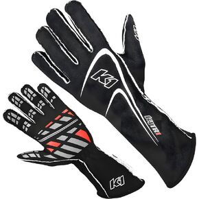 Glove Track1 Black X-Large SFI 5