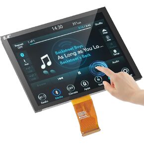تم ترقيته من Gel-Free 8.4 "UConnect 4C UAQ شاشة LCD+Digitizer متوافق مع Dodge Ram Jeep Chrysler 2017-2022 استبدال#la084x01 SL (02) (1)