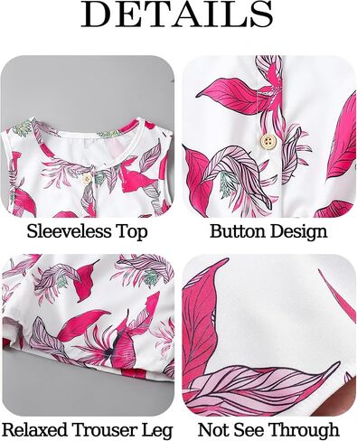 Girls Summer Outfits Cute Clothes for Kids Hawaiian Beach Sleeveless Floral Crop Top Shorts Tween Girl Clothing Set in Saudi Arabia
