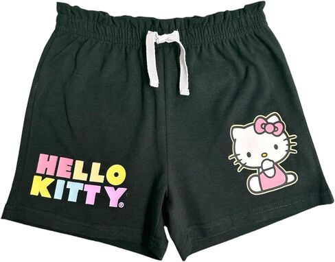 Hello Kitty Girls 2-Piece Tie Front T-Shirt and Dolphin Short Set in Saudi Arabia