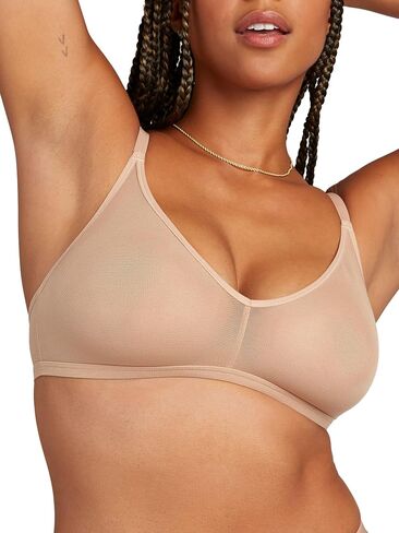 NEGATIVE Underwear – Sieve Non-Wire Bras for Women – Comfortable Wireless Bras – Supportive with Breathable Fabric in Kuwait