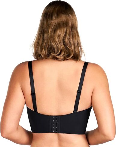 HSIA Longline Strapless Bra for Women, Anti-Slip Support Corset for Large Bust Convertible Bustier Bandeau for Big Breasts in Kuwait