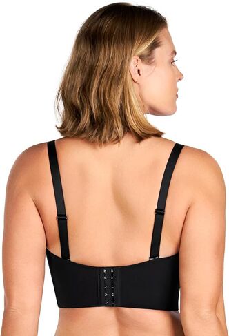 HSIA Longline Strapless Bra for Women, Anti-Slip Support Corset for Large Bust Convertible Bustier Bandeau for Big Breasts in Kuwait