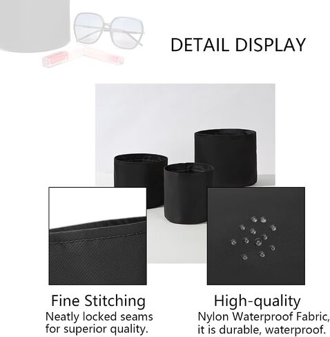 Insert Bag Lined Cosmetic Storage for Tote Organizer Insert Makeup Lightweight and Practical Liner Bag (Beige,Middle) in Kuwait
