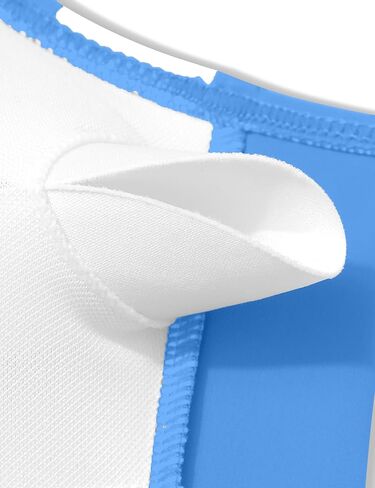 SHALLEMU Girls Swimsuit One One Be-te-lejable straps color block block clistline suit withwear 11-18y in Kuwait